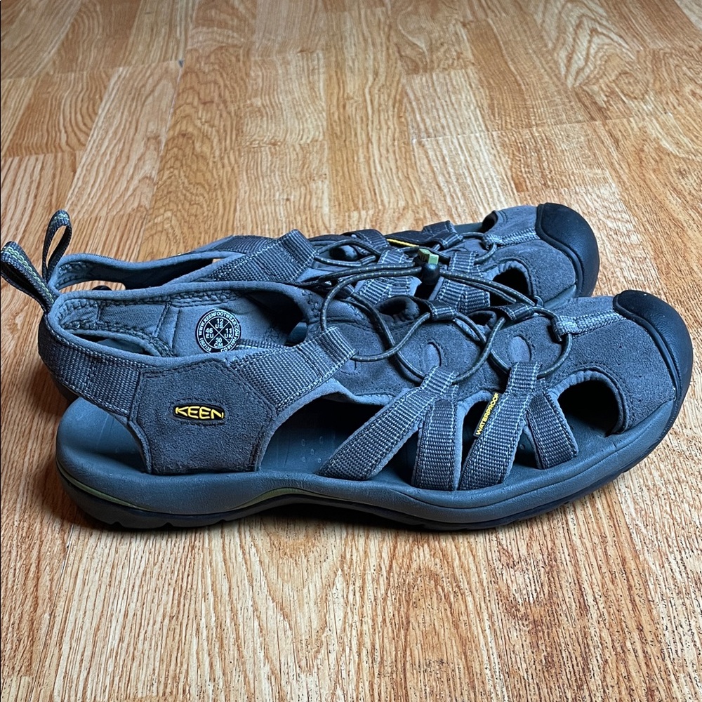 Keen Men's Charcoal Outdoor Sandals